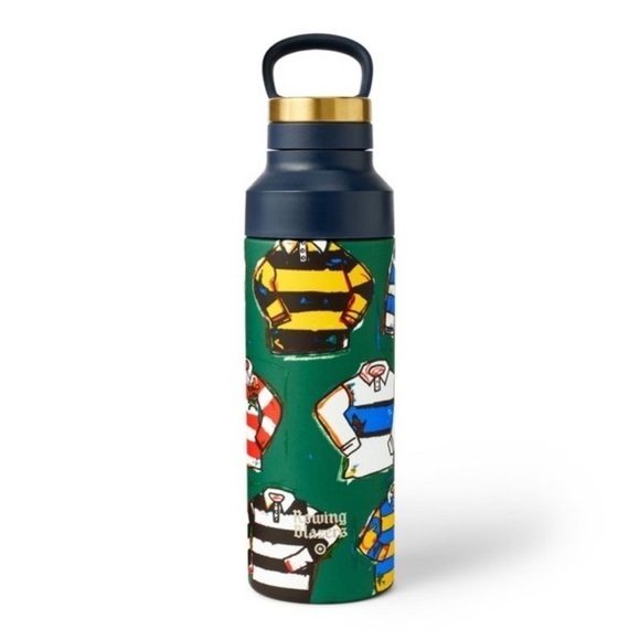 Tiny Rugby Water Bottle 18oz Rowing Blazers + Target - Picture 1 of 3
